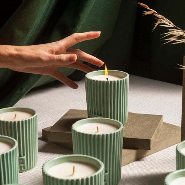 Vela Aromática White Crane 210g