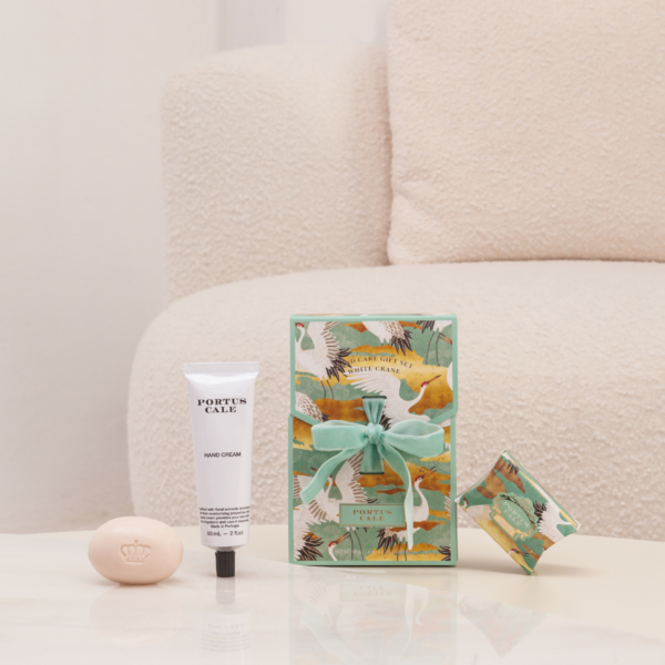 Coffret de Cuidado de Mãos White Crane