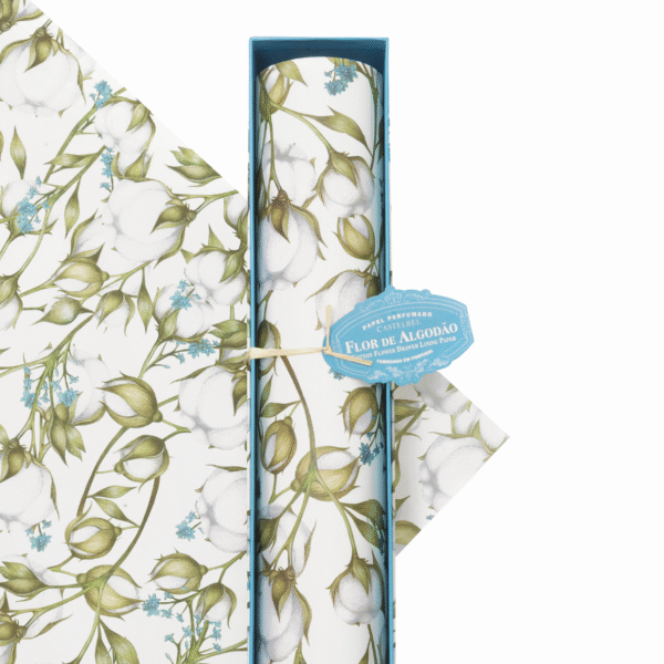Papel Perfumado para Gavetas Flor de Algodão
