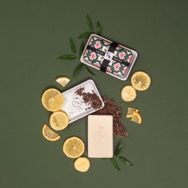 Saboneteira e Sabonete Green Sencha 200g