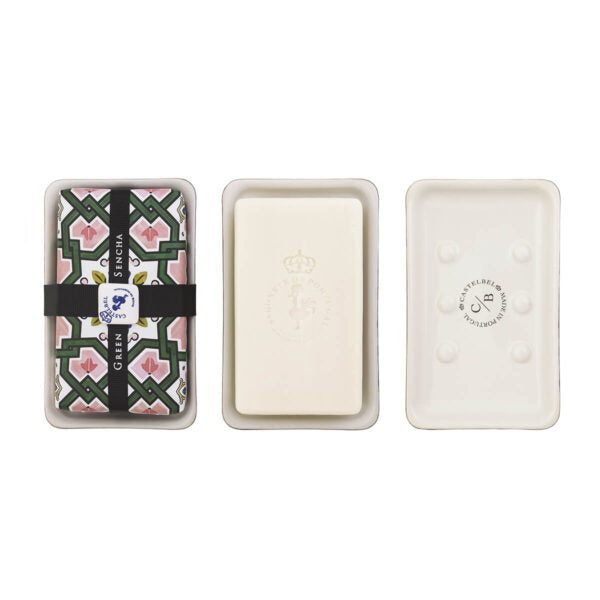 Saboneteira e Sabonete Green Sencha 200g