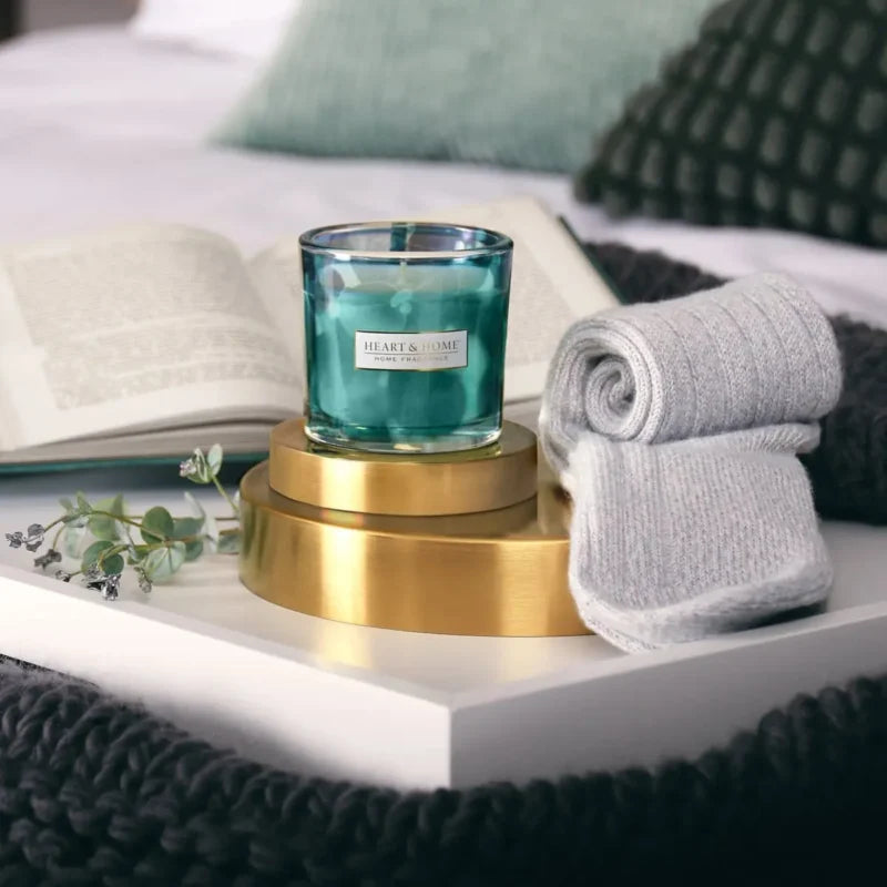 Vela Perfumada e Meias (Kit Set) Tranquility